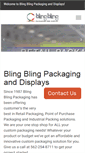 Mobile Screenshot of blingblingpackaging.com